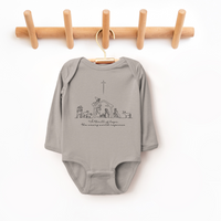A Thrill Of Hope Sleeve Infant Bodysuit