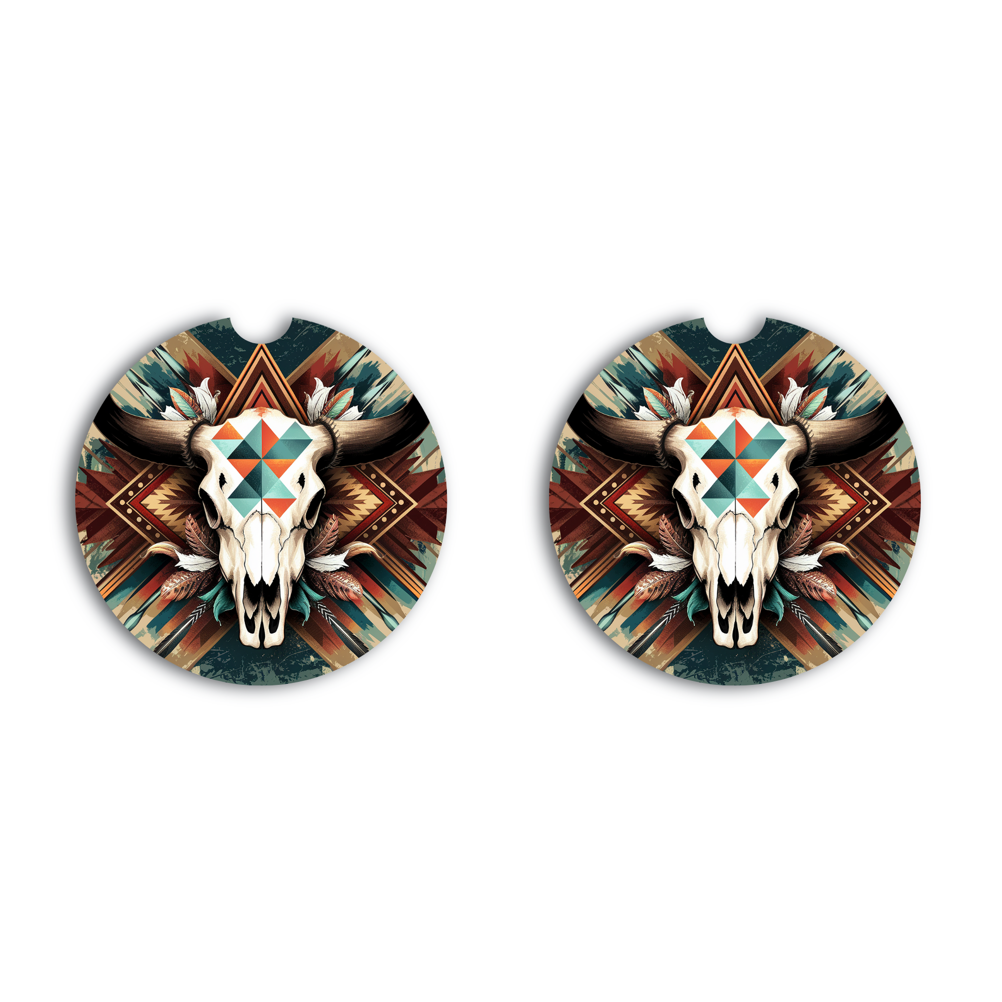 Tribal Spirit Car Coasters