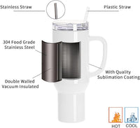 Spring Meadow 40 oz Tumbler
