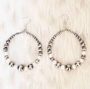 Amelia Round Bead Earrings