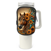 Wild Sunflower Zippered Pouch/Bag For 40oz Tumbler
