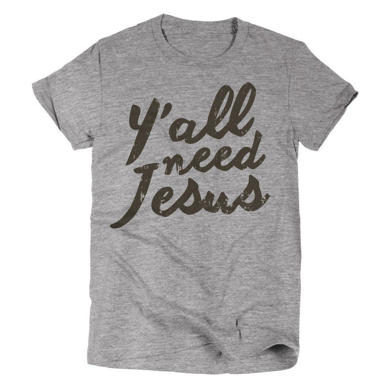 Y'all Need Jesus | Kid's T-Shirt | Ruby’s Rubbish®