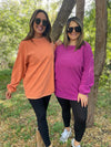 Staple Ribbed Pullover in Ten Colors