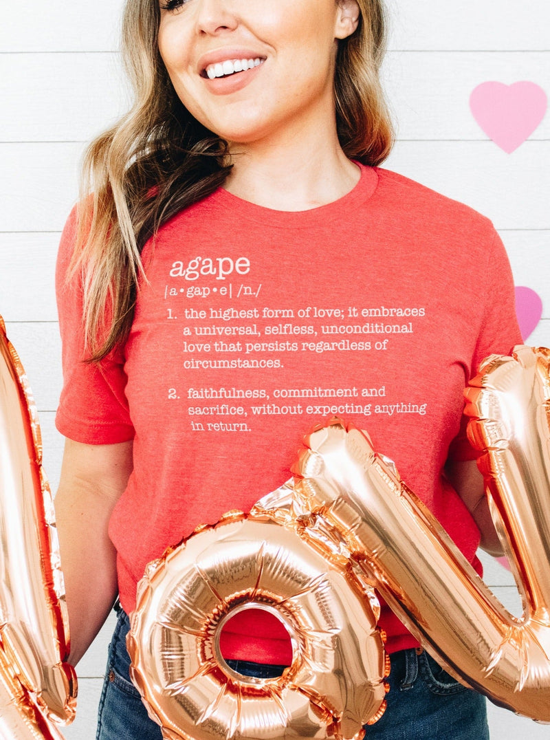 Agape | Definition T-Shirt | Ruby’s Rubbish®