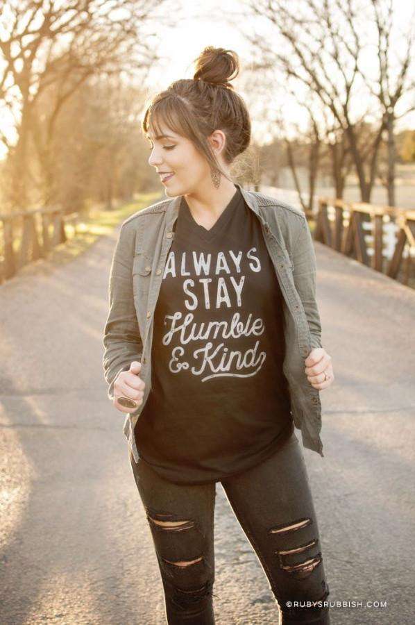 Always Stay Humble & Kind | Women’s T-Shirt | Ruby’s Rubbish®