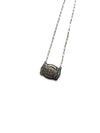 Belt Buckle Initial Necklace