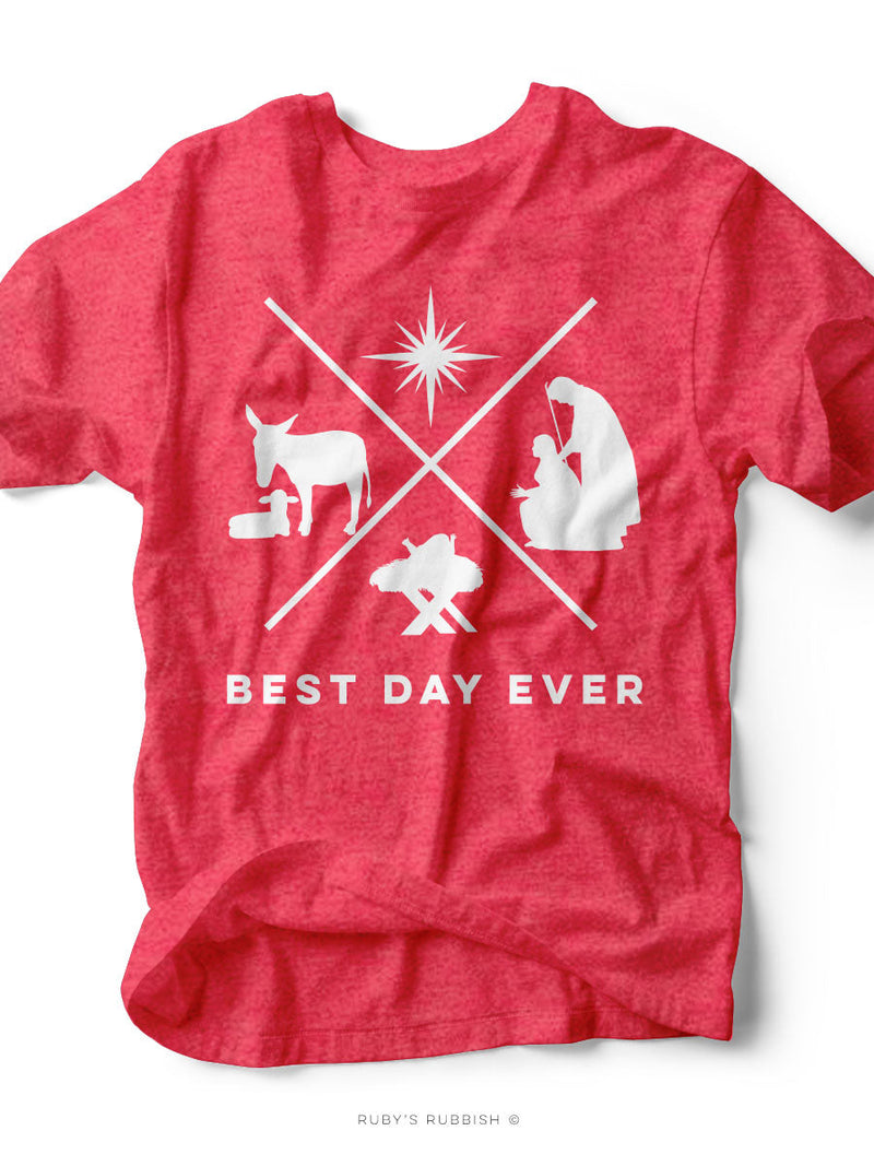 Best Day Ever (Christmas) | Kid's T-Shirt | Ruby’s Rubbish®