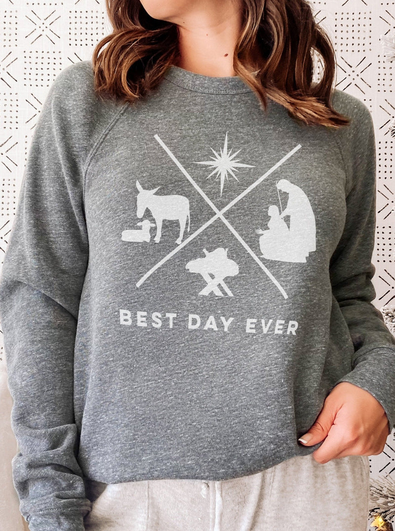 Best Day Ever (Christmas) | Women’s Long Sleeve T-Shirt | Ruby’s Rubbish®