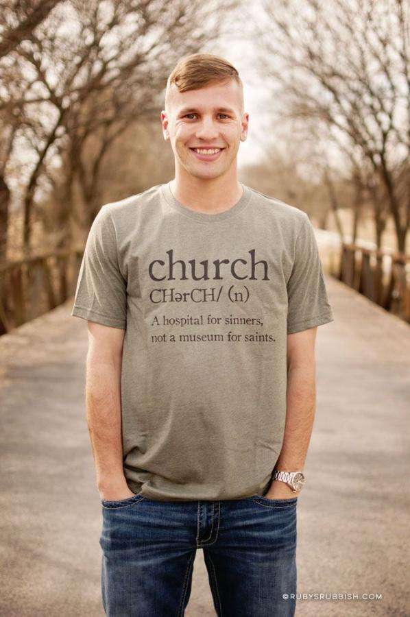 Church Definition | Christian T-Shirt | Ruby’s Rubbish®