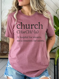 Church Definition | Christian T-Shirt | Ruby’s Rubbish®