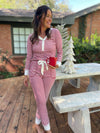 Candy Striped Pajama Pants Set