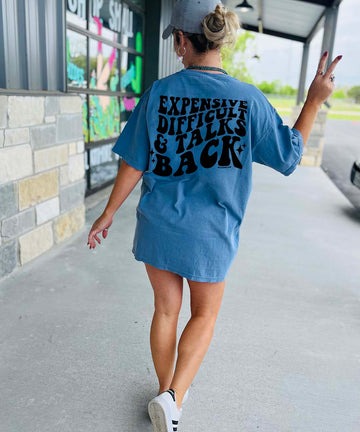 Expensive, Difficult, & Talks Back Graphic Tee