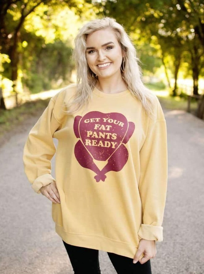 Get Your Fat Pants Ready | Seasonal Sweatshirt | Ruby’s Rubbish®