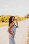 The Rio Linen Set in Blue