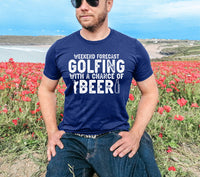Golfing with A Chance of Beer