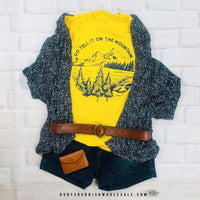 Go Tell it on the Mountain | Christian T-Shirt | Ruby’s Rubbish®