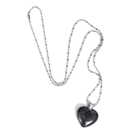Heart EMF Defense Pendant - 100% Shungite Stone