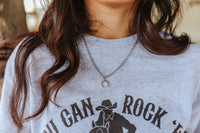 Horseshoe Pendant Necklace