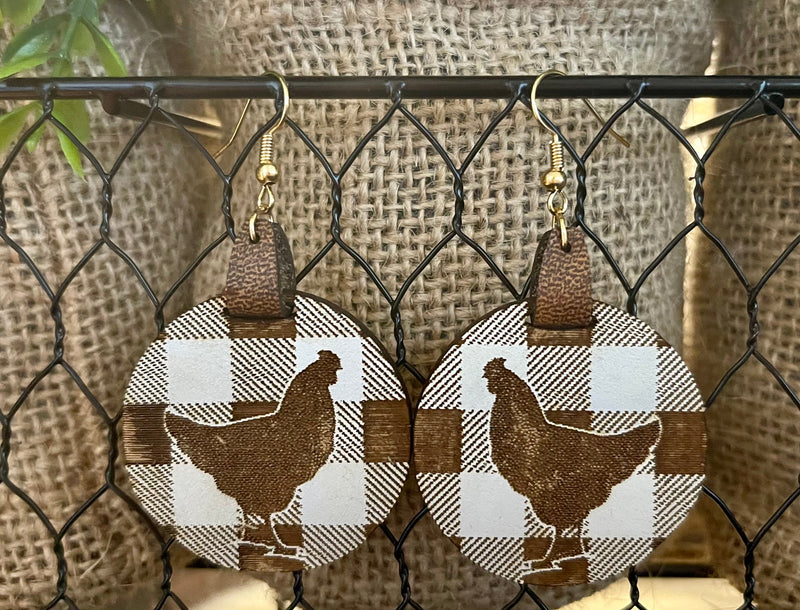 Chicken Lady Earrings