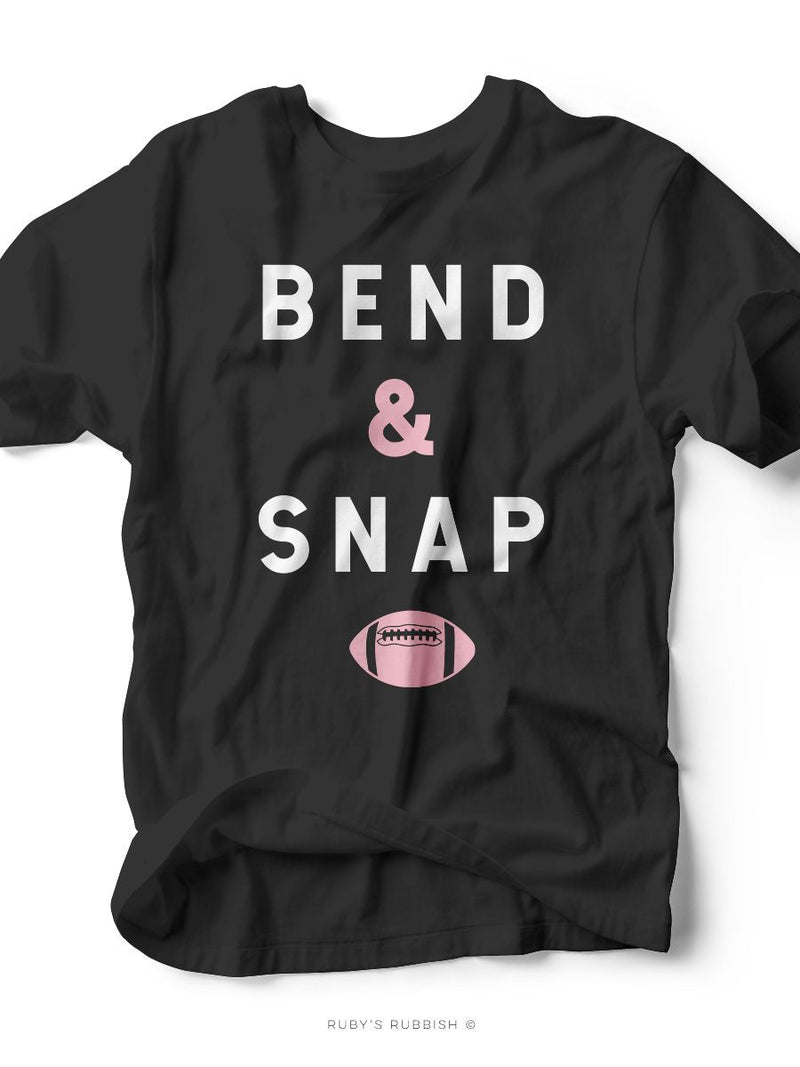 Bend & Snap |  Football T-Shirt | Ruby’s Rubbish®