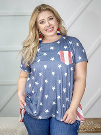 Miss Independent Top with  Front Pocket