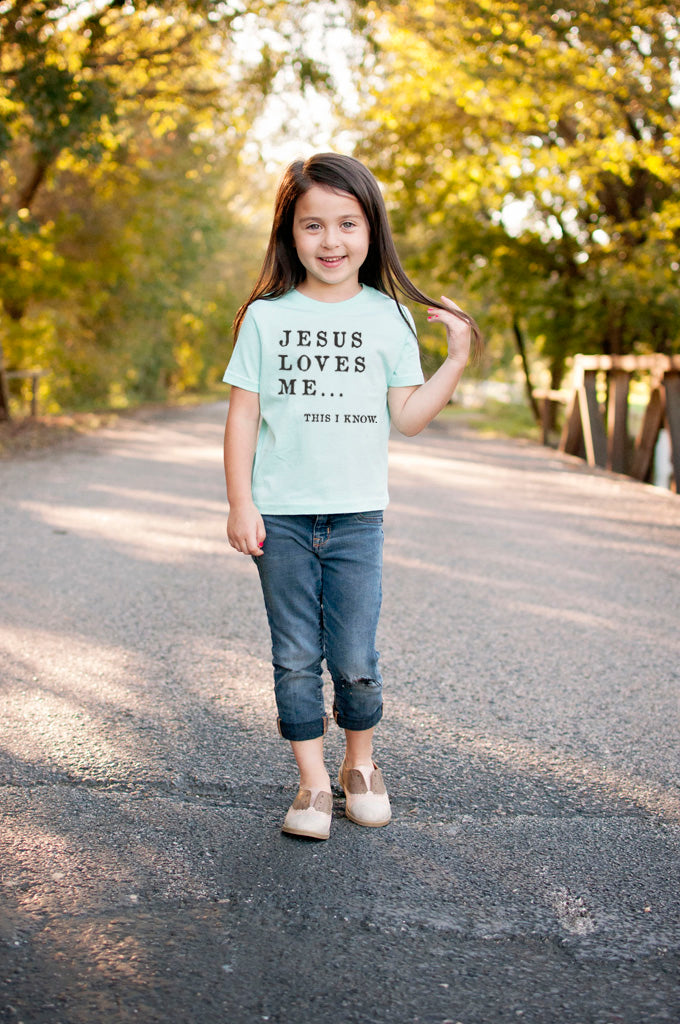 Jesus Loves Me | Kid's T-Shirt | Ruby’s Rubbish®