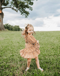 Katherine Dress - Russet Floral