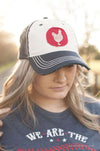 Life Is Better With Chickens Around | Southern Hat | Ruby’s Rubbish®