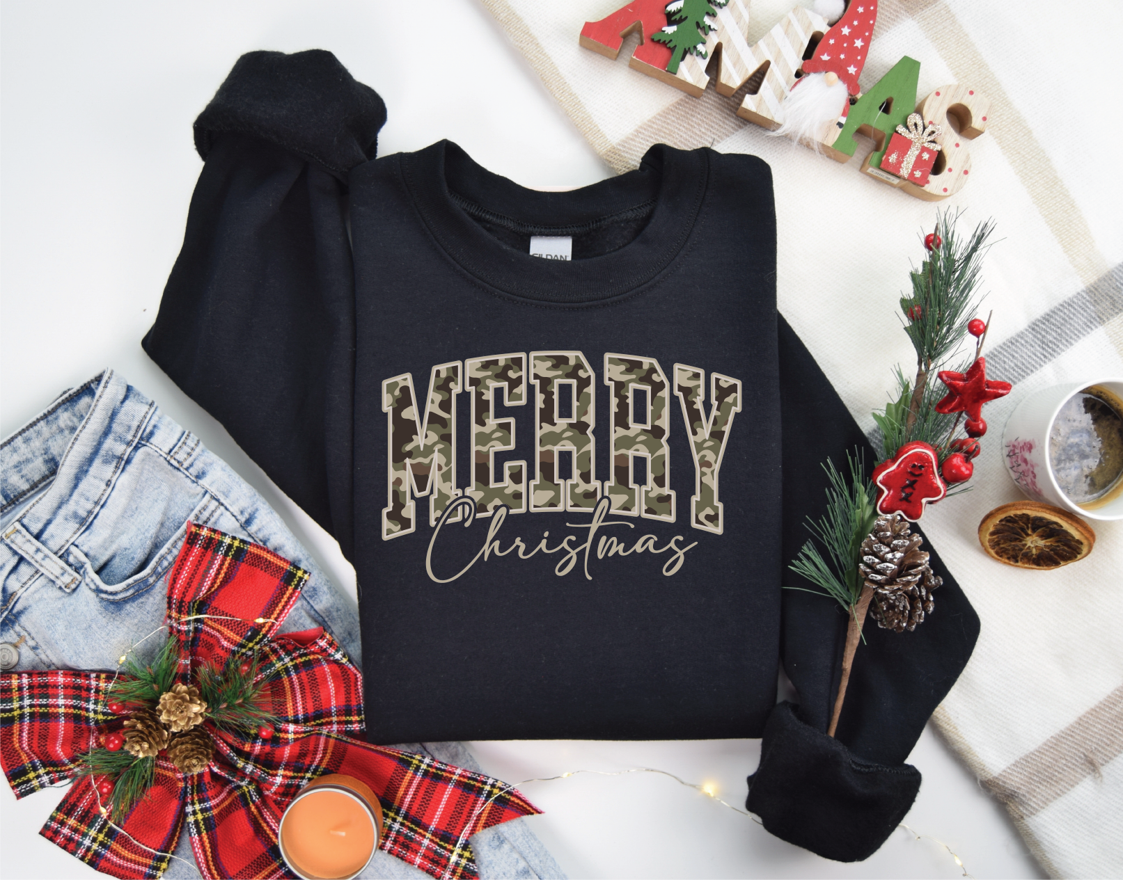 Merry Christmas Duck Camo