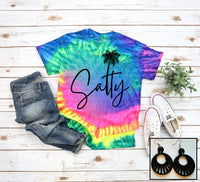 Salty- Palm Tree Tee