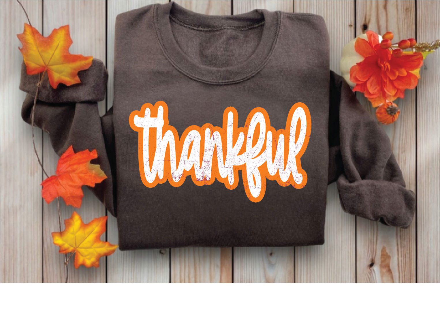 Thankful Script- Fall Sweatshirt