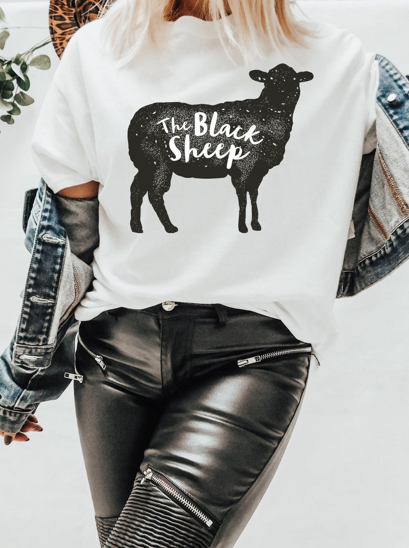 The Black Sheep | Funny T-Shirt | Ruby’s Rubbish®