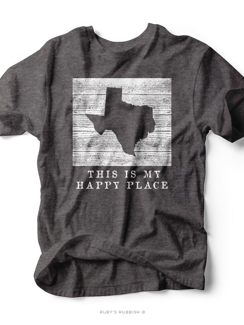 This Is My Happy Place | Men's Southern T-Shirt | Ruby’s Rubbish®