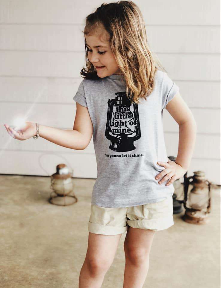 This Little Light Of Mine | Kid's T-Shirt | Ruby’s Rubbish®