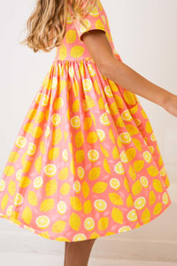 Lemon Squeezy S/S Pocket Twirl Dress