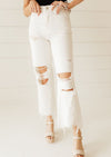 SALE The Sheridan Jean In White
