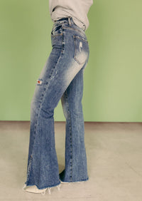 SALE The Everlie Split Flare Jean