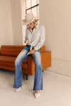 SALE The Everlie Split Flare Jean
