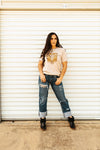 Wild West Steer Skull Graphic Tee
