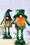Green Saint Patrick's Day Decor Rudolph Gnomes