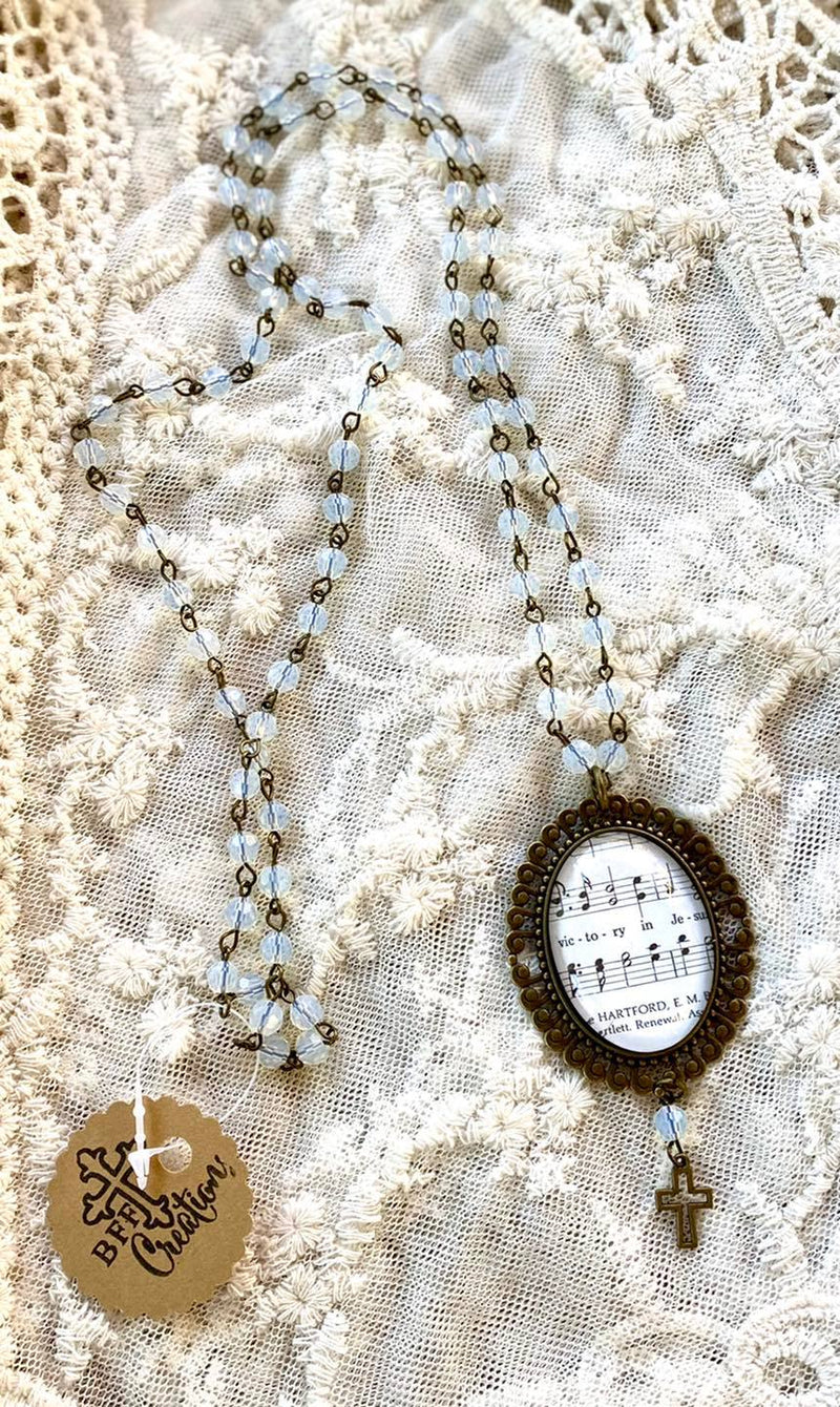 Hymnal Necklace