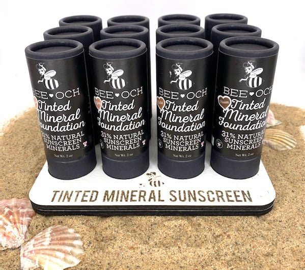 Tinted Mineral Sunscreen Foundation - 31% Natural Sunscreen Minerals