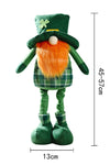 Green Saint Patrick's Day Decor Rudolph Gnomes