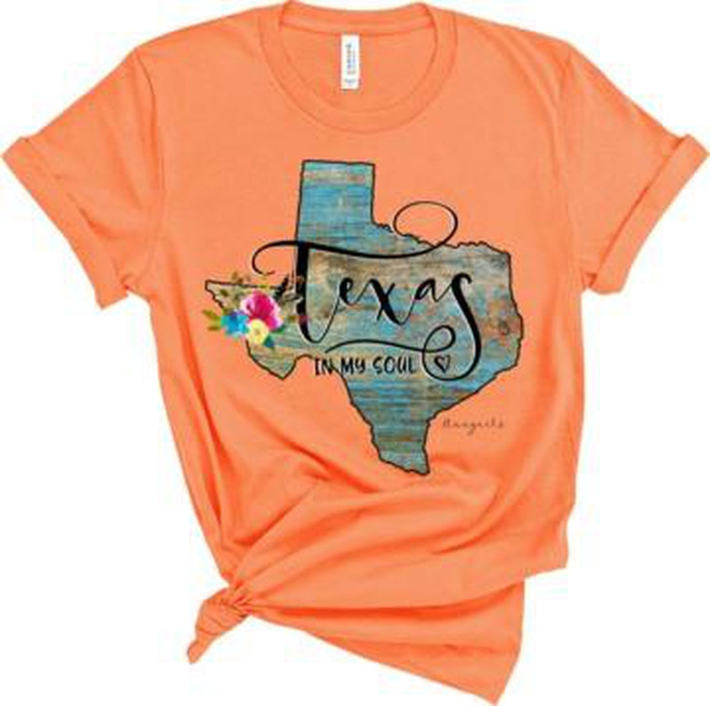 Texas Graphic Tee-Graphic Tees-Wild Child & Rebel Soul Boutique