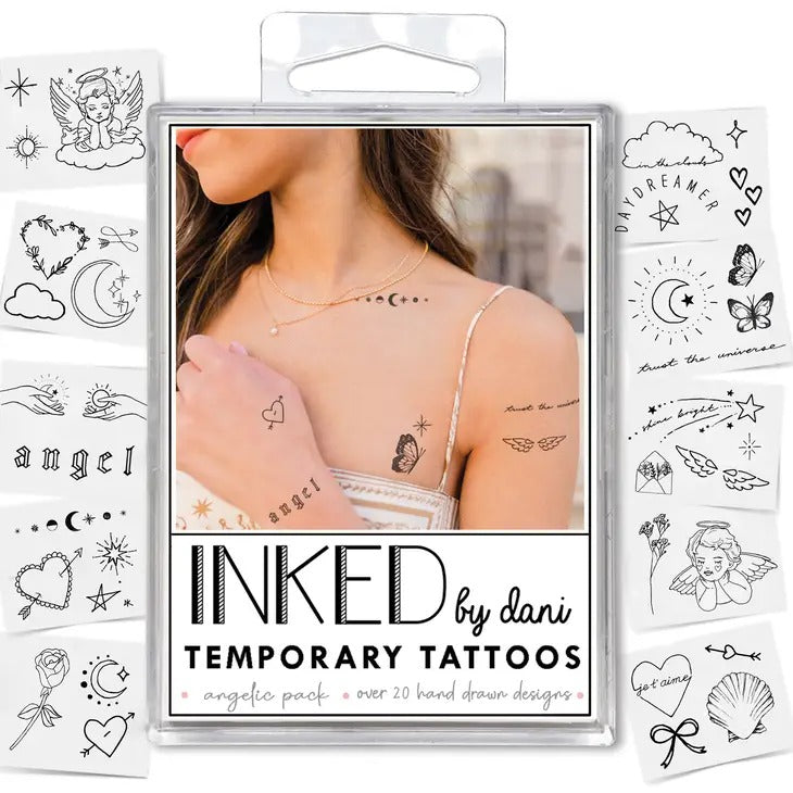 INKED by Dani Temporary Tattoos