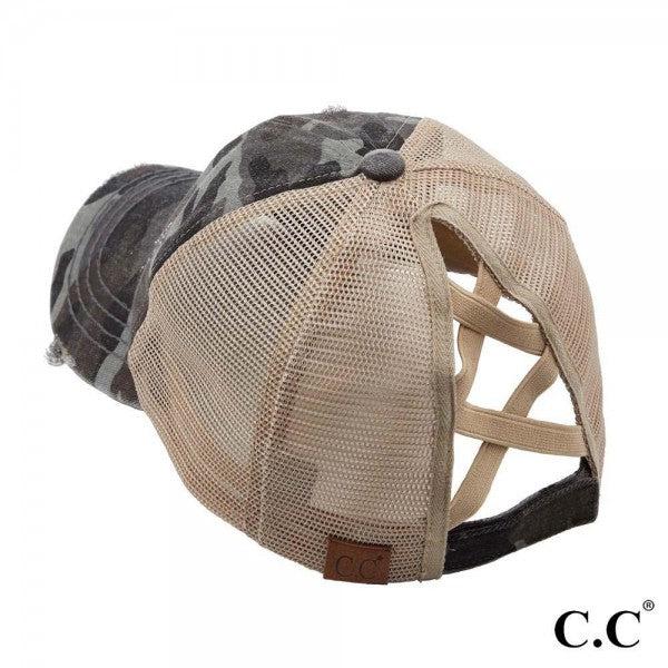 CC Criss Cross Pony Cap