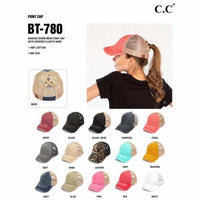 CC Criss Cross Pony Cap