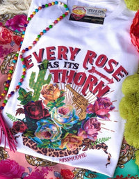 Every Rose Has Its Thorn Graphic Tee-Graphic Tees-Wild Child & Rebel Soul Boutique