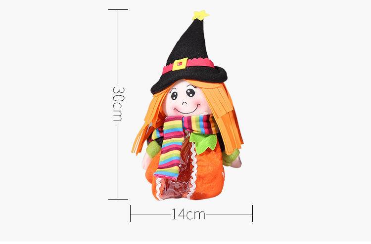 Halloween Decoration Clear Candy Bag Witch Ornaments