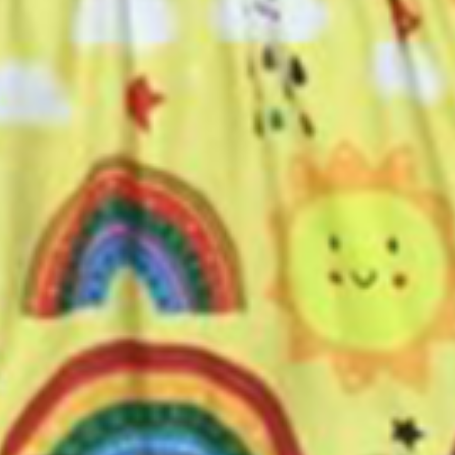Yellow Sunshine & Rainbows CrissCross Dress (SWS4216)-Dresses-Sparkledots-sparkledots